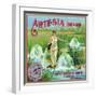 Riverside, California, Artesia Brand Citrus Label-Lantern Press-Framed Art Print