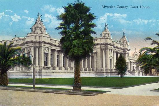 #39 Riverside California Exterior View of the Riverside County Court #39 Riverside California Exterior View of the Riverside County Court