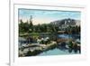 Riverside, California - View of Fairmount Park, c.1915-Lantern Press-Framed Art Print