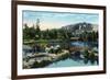 Riverside, California - View of Fairmount Park, c.1915-Lantern Press-Framed Art Print