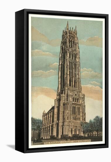 Riverside Church, New York City-null-Framed Stretched Canvas