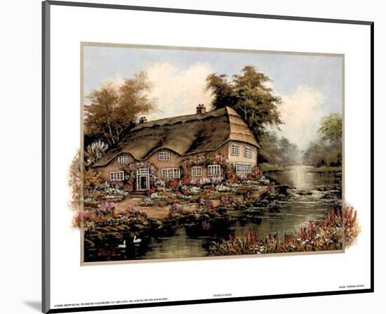 Riverside Cottage I-null-Mounted Mini Poster