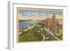 Riverside Drive-null-Framed Art Print