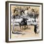 Riverside Drive-William James Glackens-Framed Giclee Print