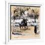 Riverside Drive-William James Glackens-Framed Giclee Print