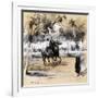 Riverside Drive-William James Glackens-Framed Giclee Print