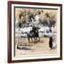 Riverside Drive-William James Glackens-Framed Giclee Print