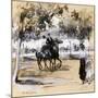 Riverside Drive-William James Glackens-Mounted Giclee Print