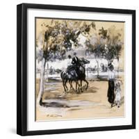 Riverside Drive-William James Glackens-Framed Giclee Print