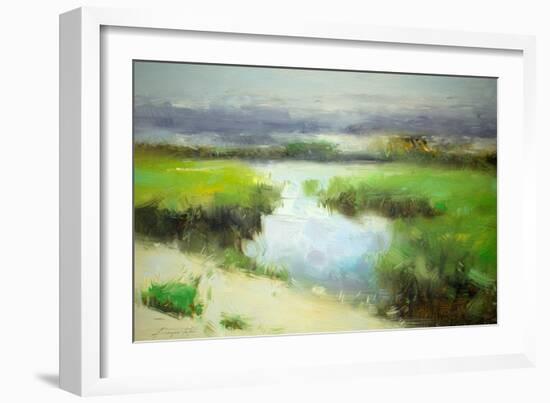 Riverside II-Vahe Yeremyan-Framed Art Print