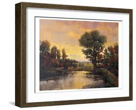 Riverside Light III-Tim O'toole-Framed Art Print