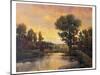 Riverside Light III-Tim O'toole-Mounted Art Print