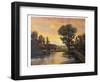 Riverside Light III-Tim O'toole-Framed Art Print