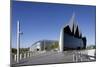 Riverside Museum, River Clyde, Glasgow, Scotland, United Kingdom, Europe-John Guidi-Mounted Photographic Print