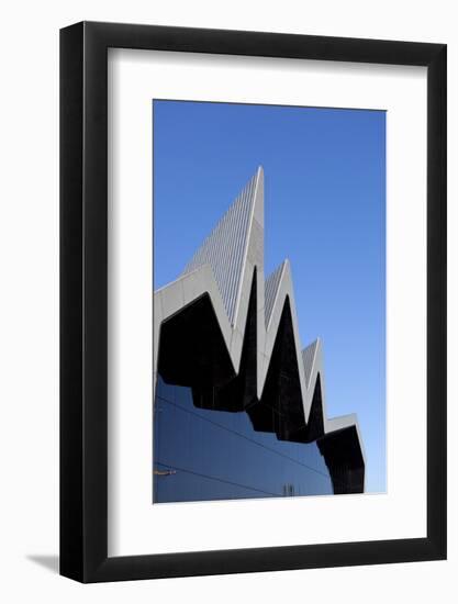 Riverside Museum, River Clyde, Glasgow, Scotland, United Kingdom, Europe-John Guidi-Framed Photographic Print