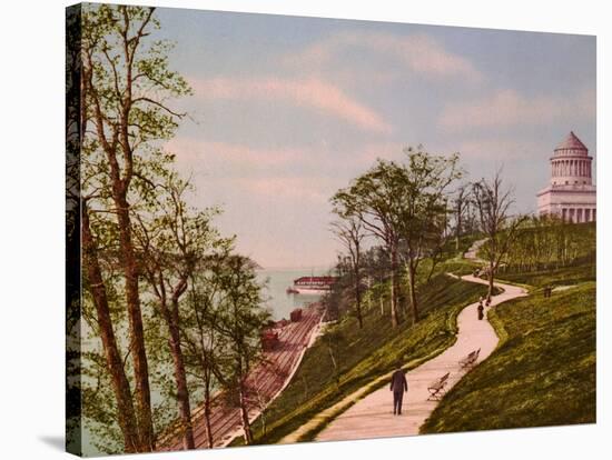 Riverside Park and Grants Tomb, New York-null-Stretched Canvas