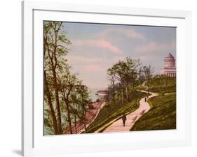 Riverside Park and Grants Tomb, New York-null-Framed Photo