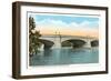 Riverside Park, Indianapolis, Indiana-null-Framed Art Print