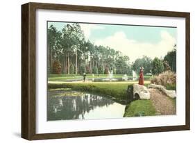 Riverside Park, Jacksonville, Florida-null-Framed Art Print