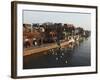 Riverside Pubs and Bars During Late Afternoon by the River Thames at Kingston-Upon-Thames, a Suburb-Stuart Forster-Framed Photographic Print