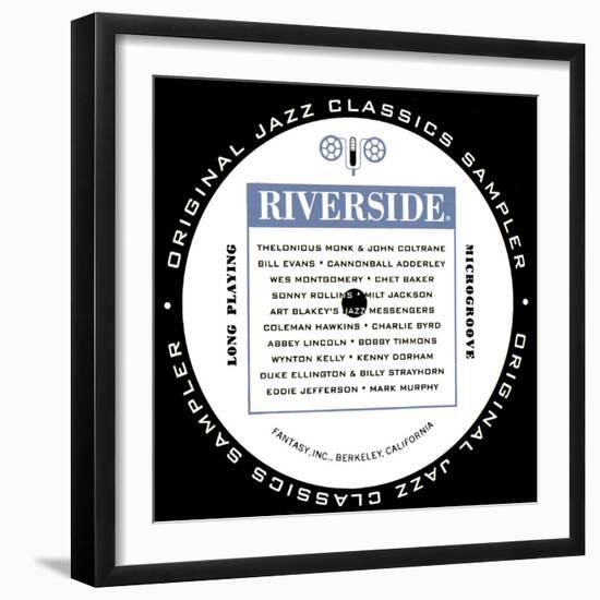 Riverside Sampler-null-Framed Art Print