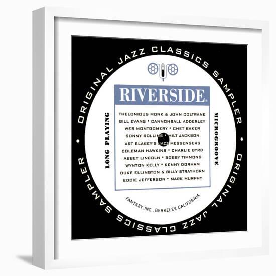 Riverside Sampler-null-Framed Art Print