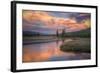 Riverside Sunset and Magical Clouds Yellowstone-Vincent James-Framed Photographic Print