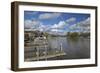 Riverside View in Winter Sunshine, Henley-On-Thames, Oxfordshire, England, United Kingdom, Europe-Peter Barritt-Framed Photographic Print