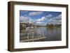 Riverside View in Winter Sunshine, Henley-On-Thames, Oxfordshire, England, United Kingdom, Europe-Peter Barritt-Framed Photographic Print