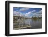 Riverside View in Winter Sunshine, Henley-On-Thames, Oxfordshire, England, United Kingdom, Europe-Peter Barritt-Framed Photographic Print