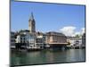 Riverside View of the Old Town, Zurich, Switzerland, Europe-Richardson Peter-Mounted Photographic Print