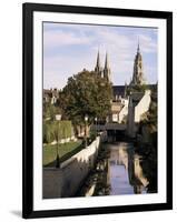 Riverside Walk, Bayeux, Basse Normandie (Normandy), France-Sheila Terry-Framed Photographic Print