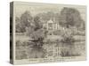 Riverside, Wallingford, Mr Leslie's House on the Thames-George Dunlop Leslie-Stretched Canvas