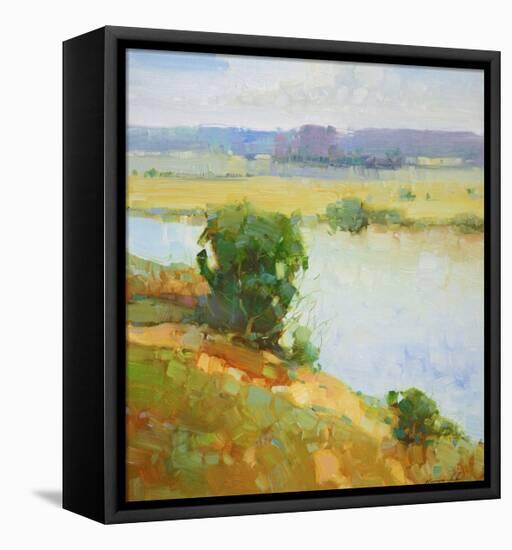 Riverside-Vahe Yeremyan-Framed Stretched Canvas