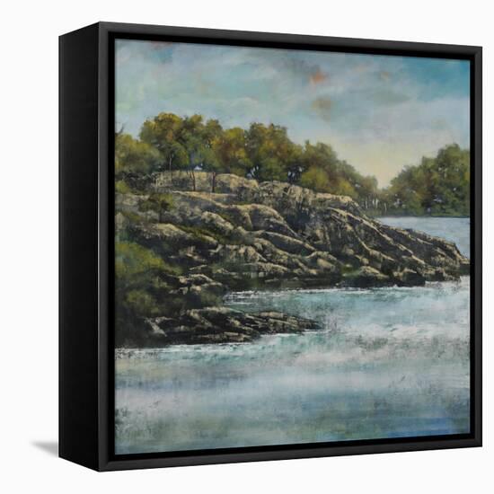 Riverside-Jason Jarava-Framed Stretched Canvas