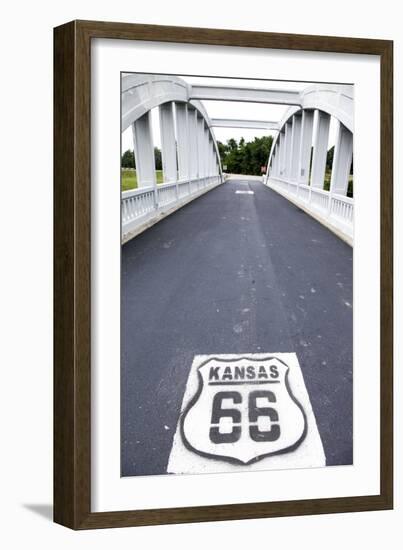 Riverton, Kansas, USA. Route 66-Julien McRoberts-Framed Photographic Print