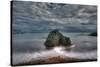Riverton Seascape-Nathan Secker-Stretched Canvas