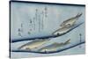 Rivertrout', from the Series 'Collection of Fish'-Utagawa Hiroshige-Stretched Canvas