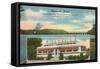 Riverview Diner, Harrisburg, Pennsylvania-null-Framed Stretched Canvas