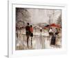 Riverwalk Charm-Ruane Manning-Framed Art Print