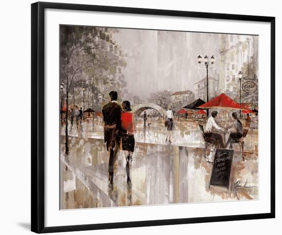 Riverwalk Charm-Ruane Manning-Framed Art Print