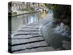 Riverwalk, San Antonio, Texas, USA-Ethel Davies-Stretched Canvas