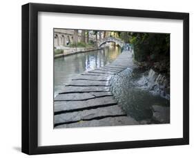 Riverwalk, San Antonio, Texas, USA-Ethel Davies-Framed Photographic Print