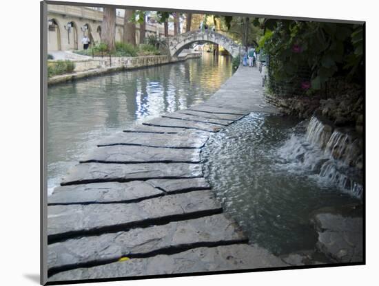 Riverwalk, San Antonio, Texas, USA-Ethel Davies-Mounted Photographic Print