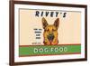 Rivet's Dog Food-null-Framed Premium Giclee Print