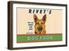 Rivet's Dog Food-null-Framed Art Print