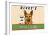 Rivet's Dog Food-null-Framed Art Print