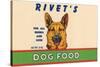 Rivet's Dog Food-null-Stretched Canvas