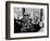 Riveters on the Empire State Building, 1930-31 (gelatin silver print)-Lewis Wickes Hine-Framed Photographic Print