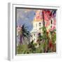 Riviera Balcony, 2002-Peter Graham-Framed Premium Giclee Print